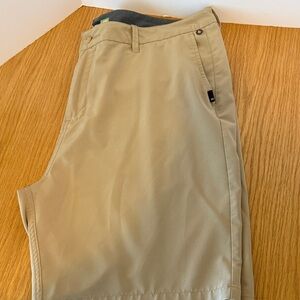 Quiksilver Men's Hybrid Shorts in Khaki